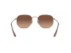 Ray-Ban Hexagonal Férfi, Női Barna Napszemüveg RB 3548N 9069A5 51