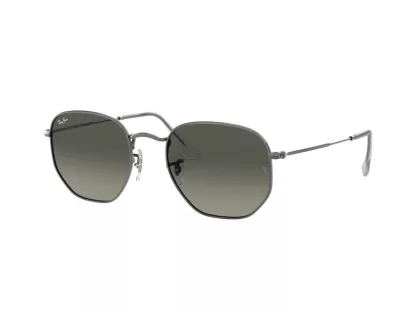   Ray-Ban Hexagonal Férfi, Női Szürke Napszemüveg RB 3548N 004/71 51