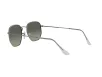 Ray-Ban Hexagonal Férfi, Női Szürke Napszemüveg RB 3548N 004/71 51