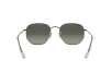 Ray-Ban Hexagonal Férfi, Női Szürke Napszemüveg RB 3548N 004/71 54