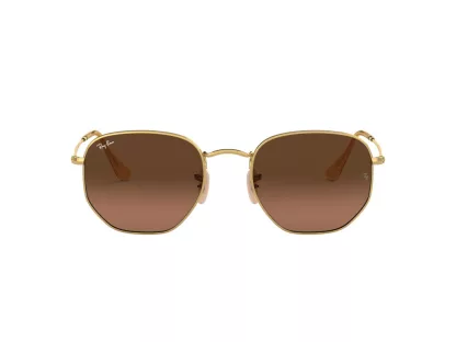   Ray-Ban Hexagonal Férfi, Női Arany Napszemüveg RB 3548N 912443 51