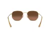 Ray-Ban Hexagonal Férfi, Női Arany Napszemüveg RB 3548N 912443 51