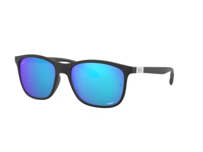   Ray-Ban Chromance Férfi, Női Fekete Napszemüveg RB 4330CH 601SA1