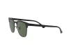 Ray-Ban Clubmaster Metal Férfi, Női Fekete Napszemüveg RB 3716 186/58