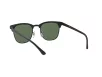 Ray-Ban Clubmaster Metal Férfi, Női Fekete Napszemüveg RB 3716 186/58