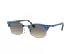 Ray-Ban Clubmaster Square Férfi, Női Kék Napszemüveg RB 3916 131032