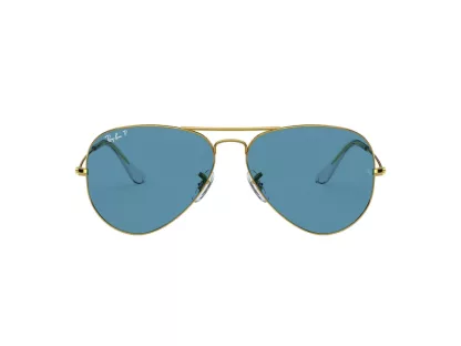   Ray-Ban Aviator Férfi, Női Arany Napszemüveg RB 3025 9196S2 62