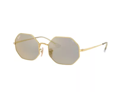   Ray-Ban Octagon Férfi, Női Arany Napszemüveg RB 1972 001/B3