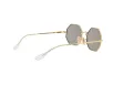 Ray-Ban Octagon Férfi, Női Arany Napszemüveg RB 1972 001/B3