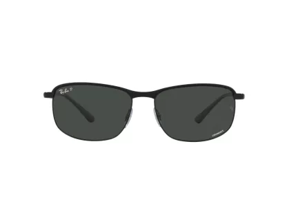  Ray-Ban CHROMANCE Férfi, Női Fekete Napszemüveg RB 3671CH 186/K8