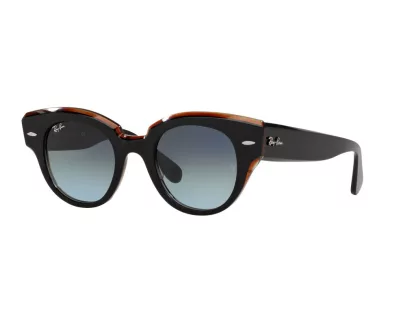Ray-Ban Roundabout Női Fekete Napszemüveg RB 2192 132241