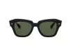 Ray-Ban STATE STREET Férfi, Női Fekete Napszemüveg RB 2186 901/58