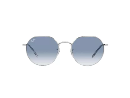   Ray-Ban Jack Férfi, Női Ezüst Napszemüveg RB 3565 003/3F 53