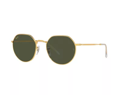   Ray-Ban Jack Férfi, Női Arany Napszemüveg RB 3565 919631 53