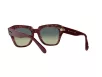 Ray-Ban State Street Férfi, Női Barna Napszemüveg RB 2186 1323BH