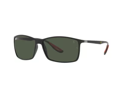   Ray-Ban Scuderia Ferrari Férfi, Női Fekete Napszemüveg RB 4179M F60271