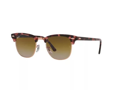   Ray-Ban Clubmaster Classic Férfi, Női Rózsaszín Napszemüveg RB 3016 133751