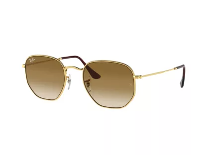   Ray-Ban Hexagonal Férfi, Női Arany Napszemüveg RB 3548 001/51 51