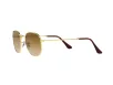 Ray-Ban Hexagonal Férfi, Női Arany Napszemüveg RB 3548 001/51 51