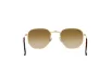 Ray-Ban Hexagonal Férfi, Női Arany Napszemüveg RB 3548 001/51 51