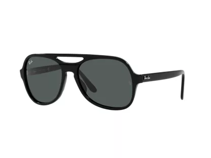   Ray-Ban Woods Férfi, Női Fekete Napszemüveg RB 4357 601/B1