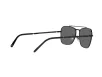 Ray-Ban New Caravan Férfi, Női Fekete Napszemüveg RB 3636 002/B1