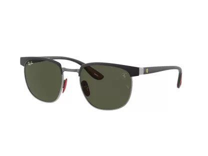   Ray-Ban Scuderia Ferrari Férfi, Női Fekete Napszemüveg RB 3698M F07331