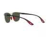 Ray-Ban Scuderia Ferrari Férfi, Női Fekete Napszemüveg RB 3698M F07331