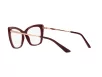 Dolce & Gabbana Női Bordó Szemüvegkeret DG 3348 3091 55