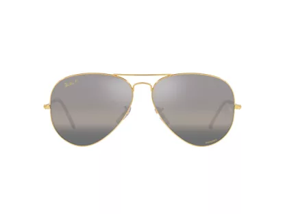  Ray-Ban Aviator Férfi, Női Arany Napszemüveg RB 3025 9196G3
