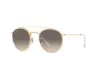 Ray-Ban Round Double Bridge Férfi, Női Arany Napszemüveg RB 3647N 923632