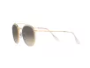 Ray-Ban Round Double Bridge Férfi, Női Arany Napszemüveg RB 3647N 923632