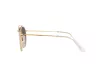 Ray-Ban Round Double Bridge Férfi, Női Arany Napszemüveg RB 3647N 923632
