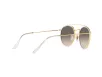 Ray-Ban Round Double Bridge Férfi, Női Arany Napszemüveg RB 3647N 923632