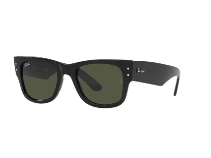  Ray-Ban Mega Wayfarer Férfi, Női Fekete Napszemüveg RB 0840S 901/31