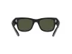 Ray-Ban Mega Wayfarer Férfi, Női Fekete Napszemüveg RB 0840S 901/31