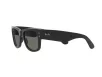 Ray-Ban Mega Wayfarer Fekete - Zöld Napszemüveg RB-0840S-901-58