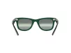 Ray-Ban Original Wayfarer Férfi, Női Zöld Napszemüveg RB 2140 6615G4