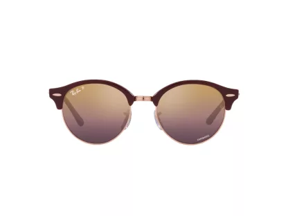   Ray-Ban Clubround Férfi, Női Bordó Napszemüveg RB 4246 1365G9