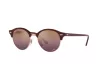 Ray-Ban Clubround Férfi, Női Bordó Napszemüveg RB 4246 1365G9