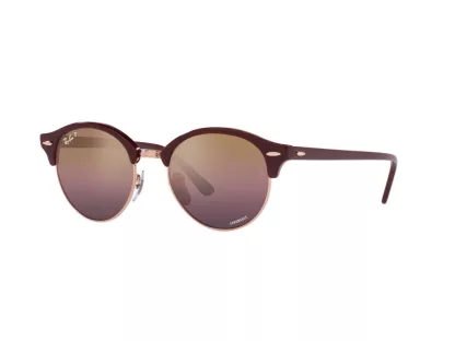   Ray-Ban Clubround Férfi, Női Bordó Napszemüveg RB 4246 1365G9