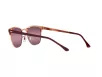 Ray-Ban Clubmaster Metal Férfi, Női Bordó Napszemüveg RB 3716 9253G9