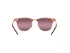 Ray-Ban Clubmaster Metal Férfi, Női Bordó Napszemüveg RB 3716 9253G9