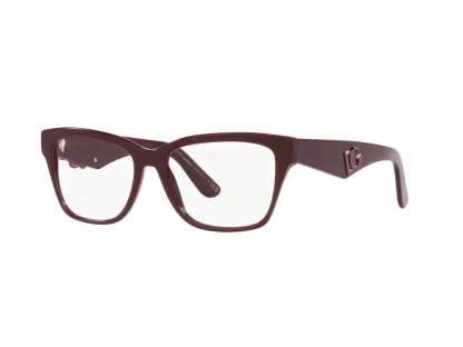 Dolce & Gabbana Női Bordó Szemüvegkeret DG 3370 3091