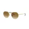 Ray-Ban Jack Férfi, Női Arany Napszemüveg RB 3565 001/51 55