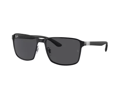 Ray-Ban Férfi, Női Fekete Napszemüveg RB 3721 186/87