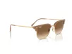 Ray-Ban New Clubmaster Férfi, Női Bézs Napszemüveg RB 4416 672151 51