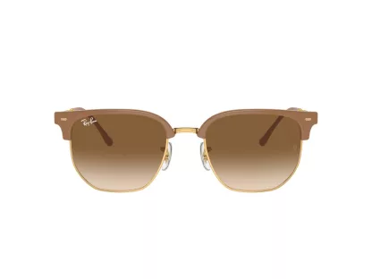   Ray-Ban New Clubmaster Férfi, Női Bézs Napszemüveg RB 4416 672151 53