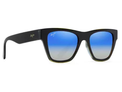   Maui Jim EKOLU Férfi, Női Fekete Napszemüveg MJ DBS867 27F