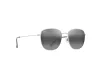 Maui Jim Olali AF Férfi, Női Ezüst Napszemüveg MJ 657 17A